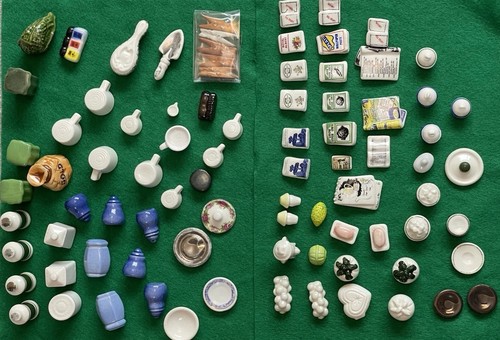 Vintage ceramic pot knobs - vintage,