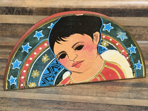 Barbara gallagher signed wood - signed,