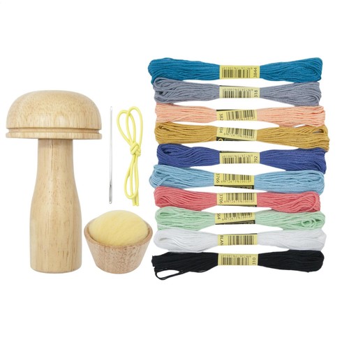 Darning mushroom wooden - darning,
