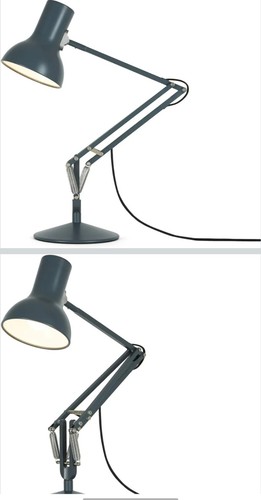 Desk lamp grey anglepoise - desk,