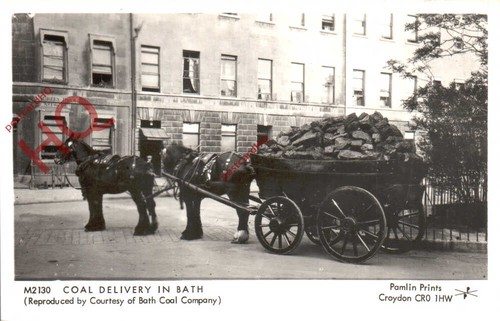 Picture postcard bath coal - postcard__bath,,