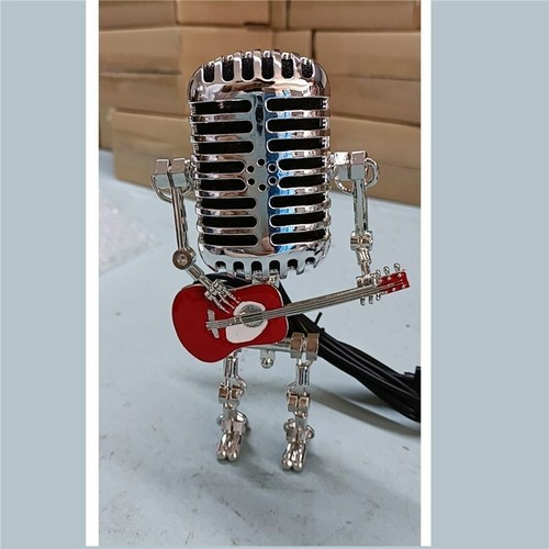 Vintage robot lamps steampunk - vintage,