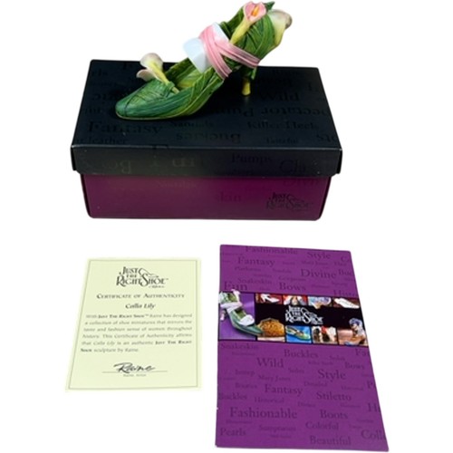 Just the right shoe - just,