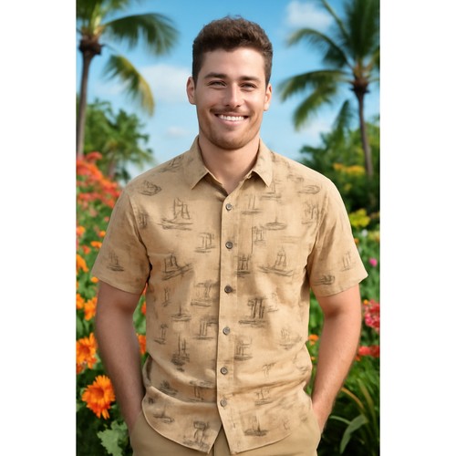 Scandia woods mens button - scandia,