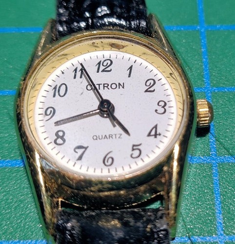 Women citron quartz watch - citron,