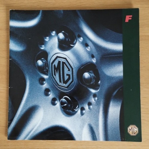 Mgf sales brochure 1995 - mgf,