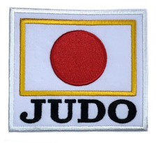 Judo Patch 3.5" Iron-on Badge