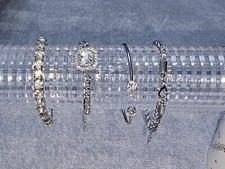 Silver Bracelets Pair Of 4