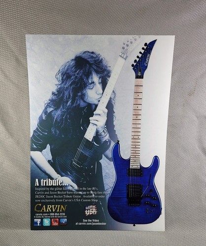 Jason becker carvin guitars - becker,