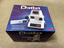 Vintage Tomy Chatbot Robot with Tray - Very Good Condition - but untested
