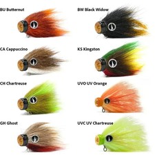 Rapala VMC Baby Mustache Rig Shallow 14g Jig Head and Bucktail Pike Fishing Lure