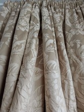 Bespoke Hugo country house warm Long & Wide interlined gold Curtains~Beautiful~