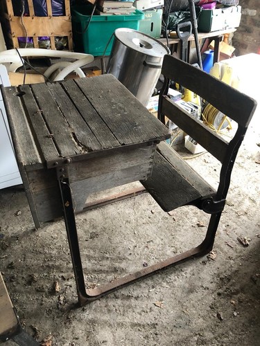 Oak iron vintage school - oak, &