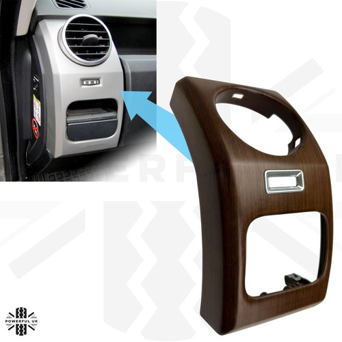 Walnut dash end - dash, land