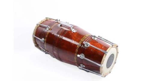 Traditional bina naal dholak - naal,