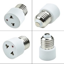 4X E27 LED Light Socket To EU