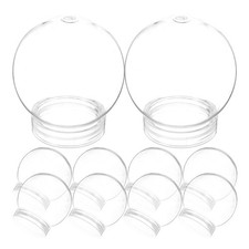 10 Pcs Snow Globes for Adults