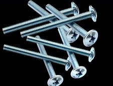 DOOR HANDLE SCREWS BOLTS 18 LENGTHS SIZE CABINET CUPBOARD DOOR DRAWER KNOB KITCH