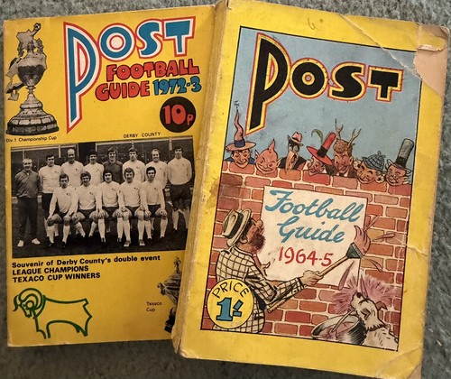 Lot vintage post football - x2,