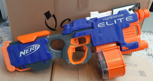 Used nerf gun hyperfire - **used*,