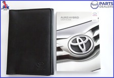 GENUINE TOYOTA AURIS HYBRID 2015-2018 USER GUIDE MANUAL HANDBOOK WALLET PACK