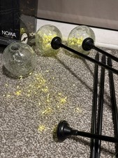 Noma Crackle Ball Stake Lights