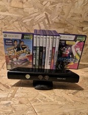 Microsoft XBOX 360 Family/Kids Kinect Large Bundle With 10 Games - Tested