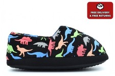 Boys Dino Slippers Boys Carpet