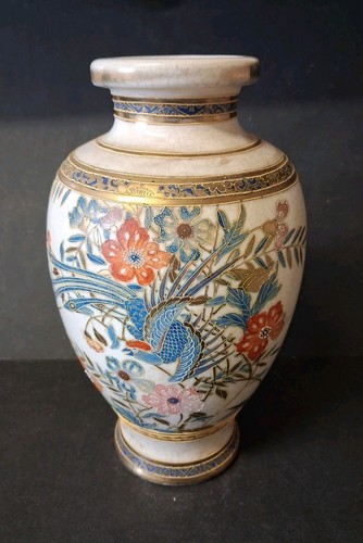 Japanese satsuma vase meiji - vase,
