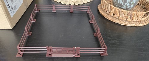 Britains farm brown fencing - farm,