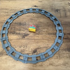 Lego Duplo Train Track  12x Curved - Dark Grey 