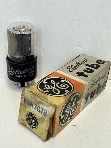 6sn7gtb tube test strong - ge,
