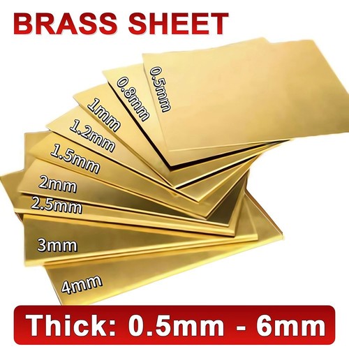 Thin brass sheet - thin, plate