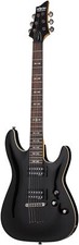 Schecter Omen 6 GBK Electric Guitar, Gloss Black