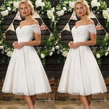 British Wedding Dresses Short