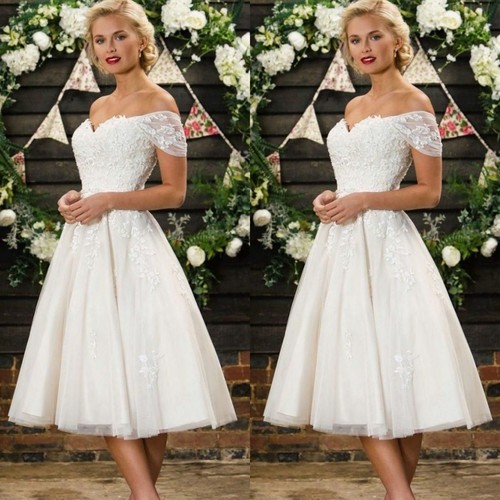 British wedding dresses short - wedding,