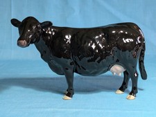 BESWICK GALLOWAY COW Model No. 4113B BCC 2002 Ltd Ed of 505 Black Gloss 8.5"