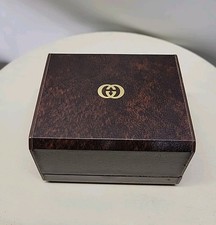 Gucci Watch Box Brown Faux