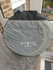 Beach Tent Lightweight Sun Shelter Shade Grey Pop-up Waterproof 