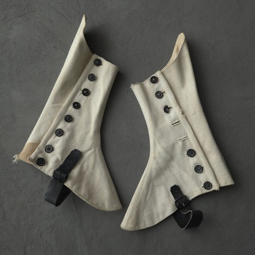 Vintage 1910s white canvas - white,