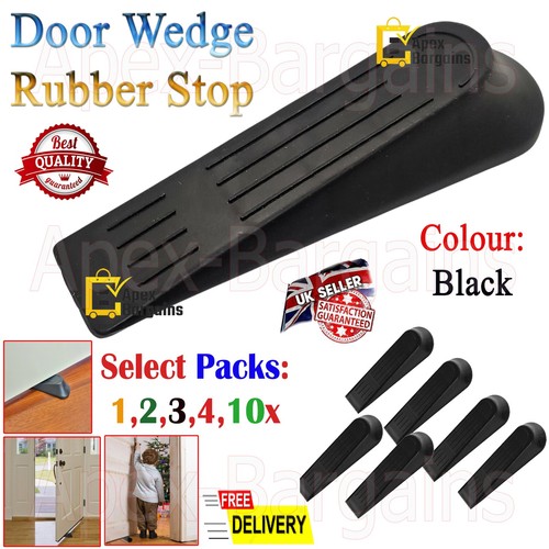 Door wedge rubber stop heavy - stop,