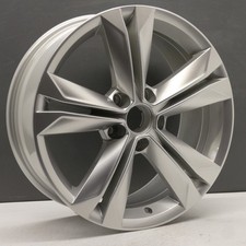 SEAT ALHAMBRA SILVER 17" ALLOY WHEEL 7N5601025G8Z8 7N DINAMICA GENUINE X1