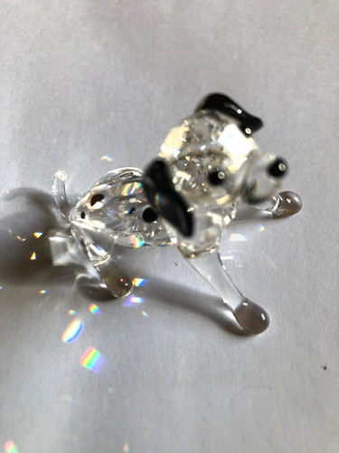 Swarovski dalmatian puppy - swarovski,