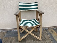 VINTAGE RETRO FOLDING DIRECTORS GARDEN CHAIR
