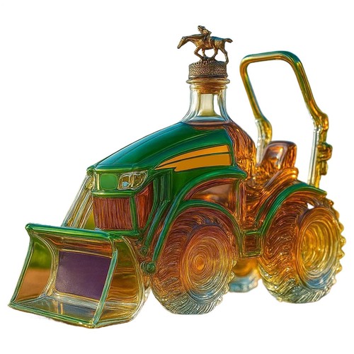 Whisky decanter bottle - bottle, art
