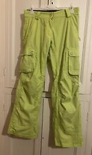 Trespass Ski Trousers Salopettes Teen Adult S W32” L32” Neon Green 50K Wtrproof