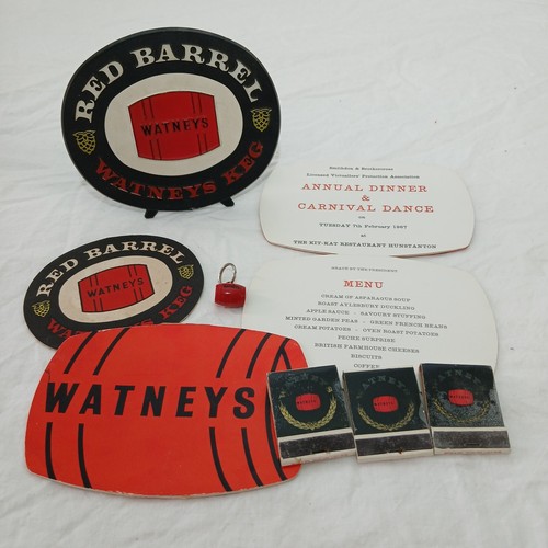 Lot vintage watney red - lot, of