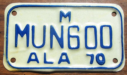 Alabama municipal motorcycle - municipal,