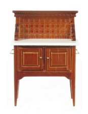 Dolls House Victorian Walnut