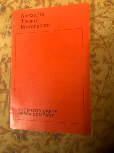 Oyly carte opera company - d'oyly,